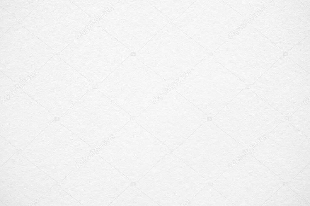 White Rough Paint on Wall Texture Background.