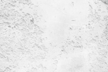 Arkaplan için beyaz çatallı beton duvar dokusu.