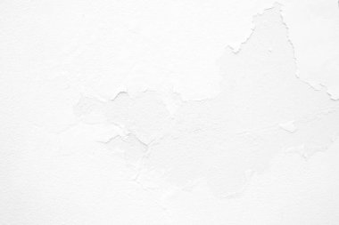 Beton Duvardaki Beyaz Soyulmuş Boya Arkaplanı.