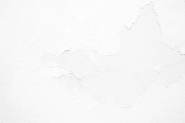 White Peeling Paint Concrete Wall Textuur Achtergrond — Stockfoto