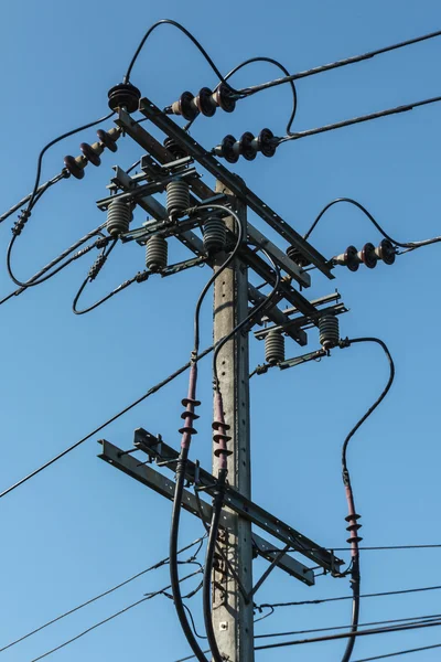 Electric pole. — Stock Photo, Image