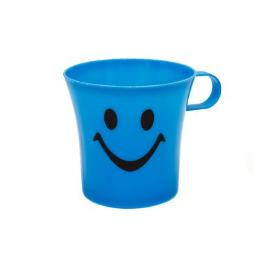 Gülümsemek mavi Kupası.