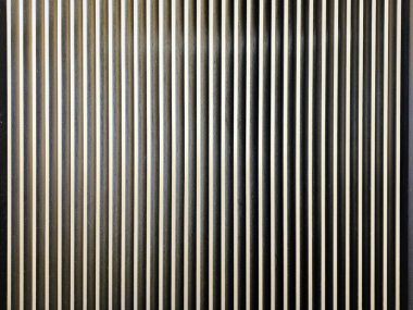 Siyah ve beyaz flüt ahşap panel.