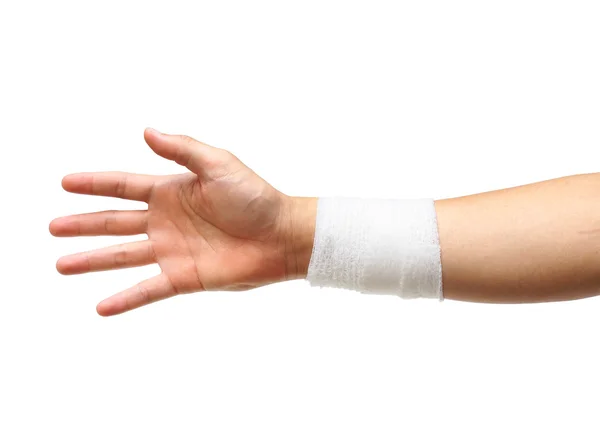 Male hand injury — Stock Photo, Image