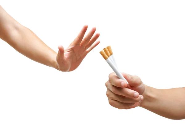 Stop smoking cigarette — Stock Photo, Image