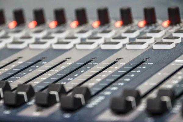 Audio controller close up — Stock Photo, Image