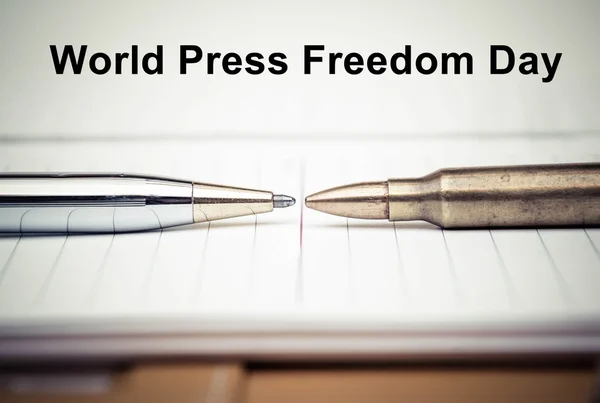 Freedom of the press is at risk concept