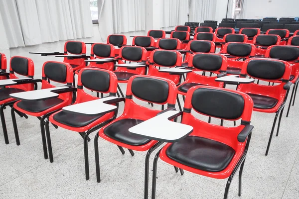 Lecture chairs in a classroom — Stock Photo, Image