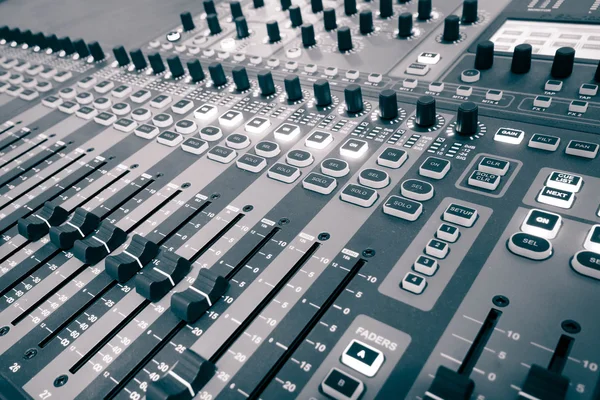 Audio controller close up — Stock Photo, Image