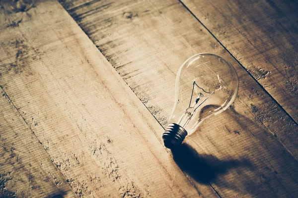 Old incandescent light bulb — Stock Photo, Image