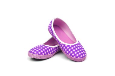 Onay ile mor kadın ayakkabı 