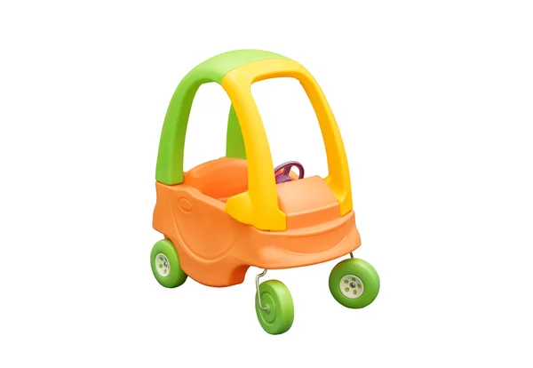 Ein Auto-Spielzeug für kleine Kinder — Stockfoto
