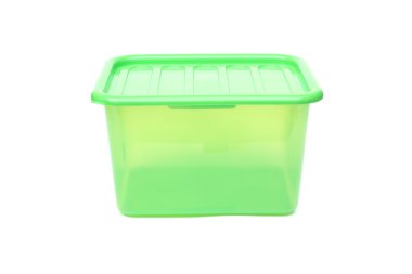 Şeffaf plastik saklama kutusu