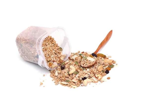 Granola and multi grains — Stock Photo, Image