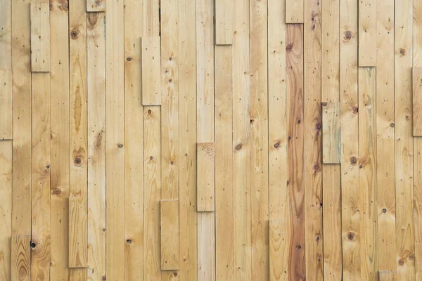 Layer of wood plank arranged as a wall