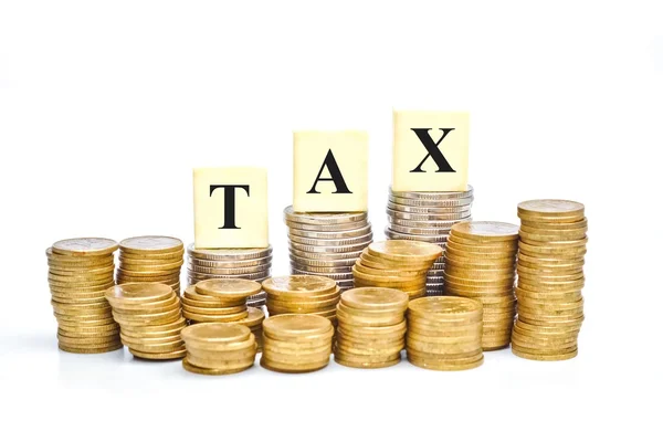 Pago del impuesto sobre el blanco — Foto de Stock