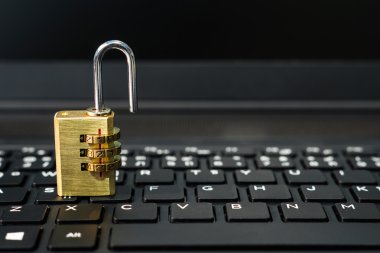 Klavye kilidi güvenlik kilidi