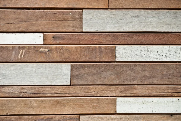 Vieja pared de madera dura tablón — Foto de Stock