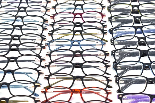 Sortido de óculos coloridos — Fotografia de Stock