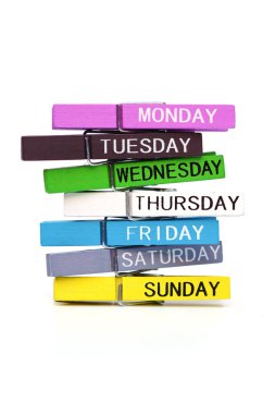 yedi gün bulunduğu küçük resimler