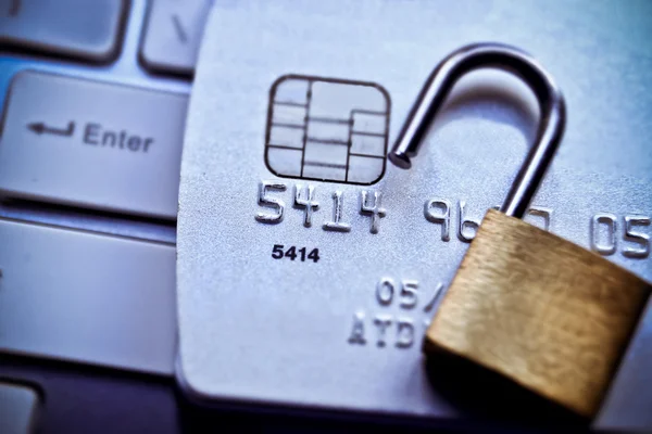 Proteção contra roubo de dados — Fotografia de Stock