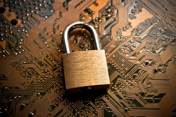 Concepto de seguridad de datos — Foto de Stock