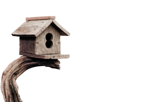 木制鸟屋 — 图库照片