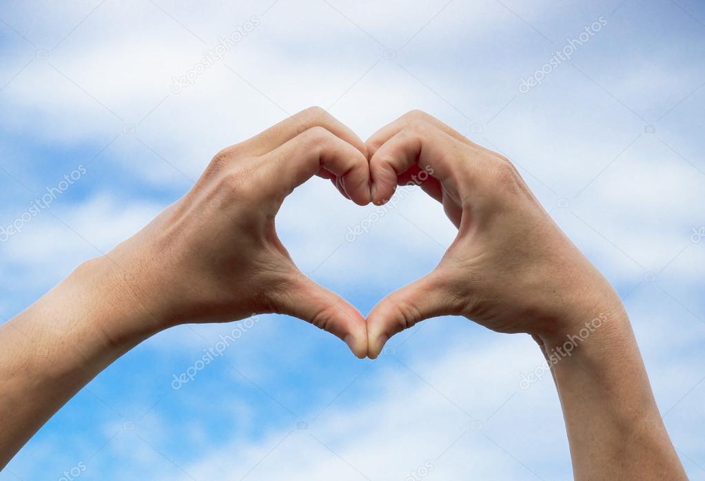 Heart Symbol Made With Two Hands Stock Photo Image By C Weerapat