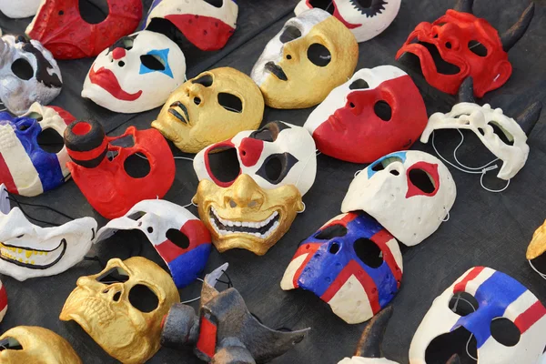 Diferentes tipos de máscaras — Fotografia de Stock