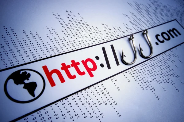 Unsecured http connection — Stock Photo, Image