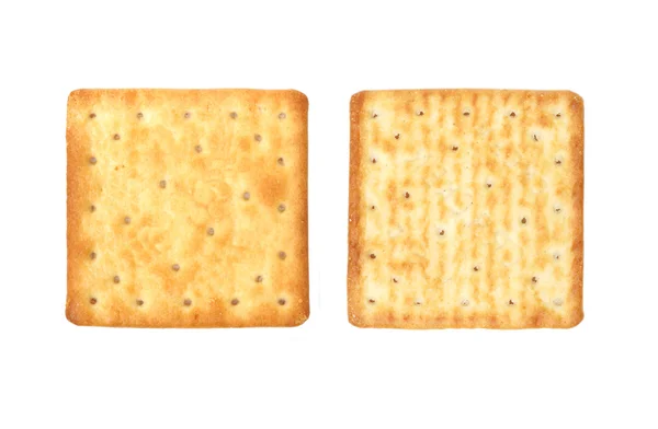 Square shaped biscuit — Stock Photo, Image