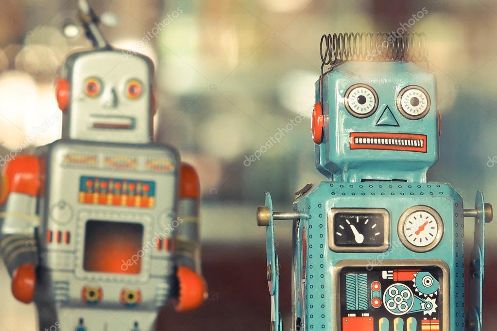 old robot toys