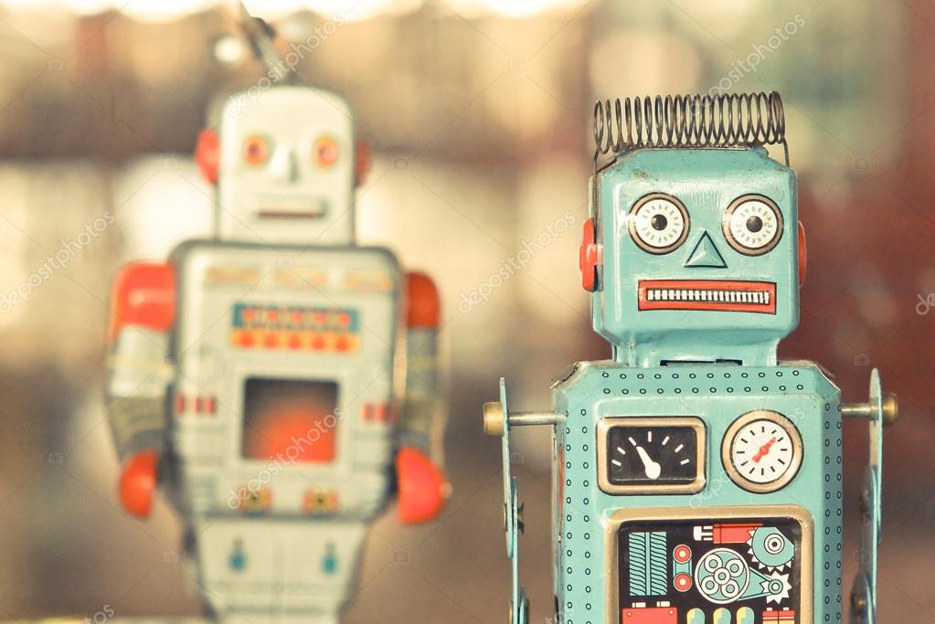 old robot toys
