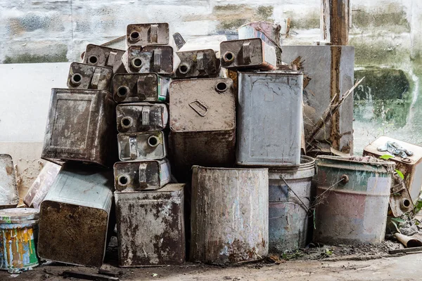 Concetto di rifiuti pericolosi — Foto Stock