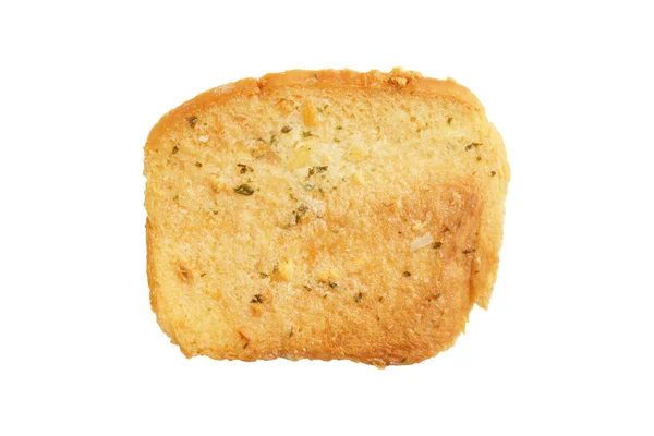 Fokhagymás kenyér elszigetelt — Stock Fotó