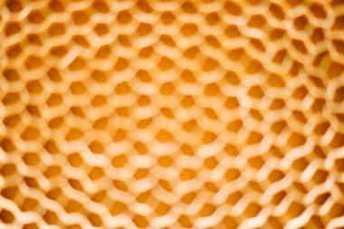 bokeh with bee hive pattern