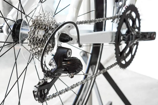 Bicicleta traseira Derailleur — Fotografia de Stock