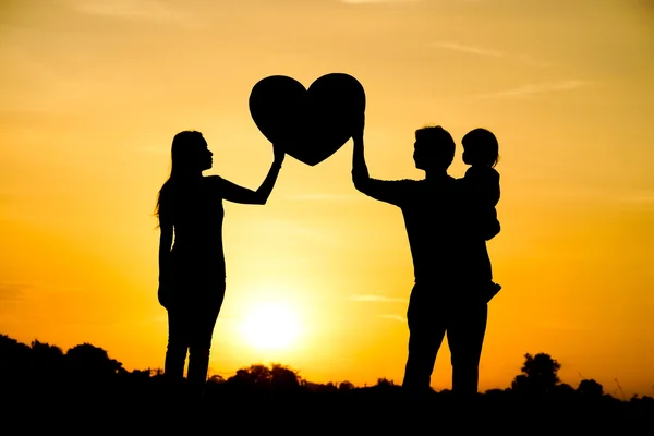 Concetto di amore familiare — Foto Stock