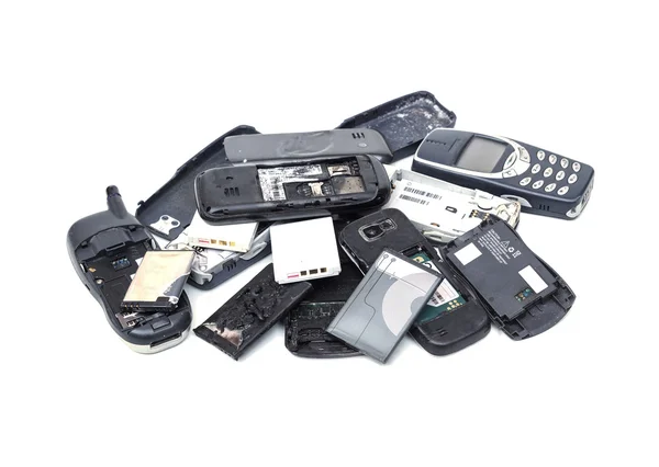 Ηλεκτρονικών αποβλήτων έννοια — Φωτογραφία Αρχείου