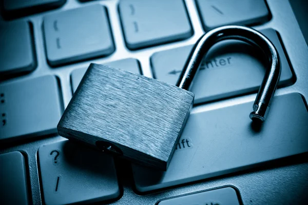 Computer security breach concept — Stock Photo, Image