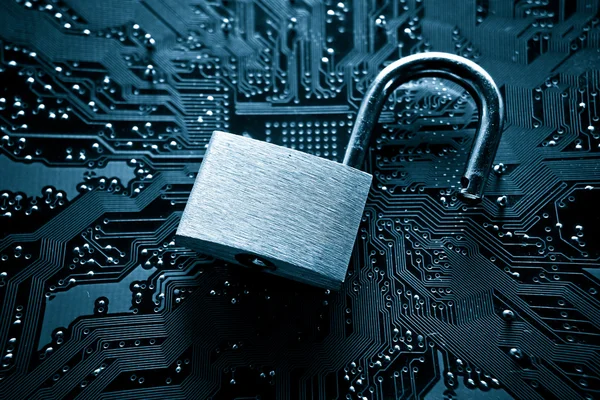 Concepto de seguridad de datos — Foto de Stock