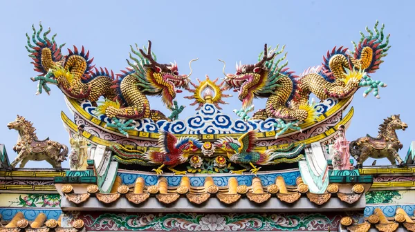 Joss house roof — Stock Photo, Image