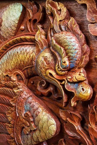 木雕艺术品 — 图库照片