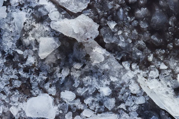 氷の抽象的な背景や質感 — ストック写真