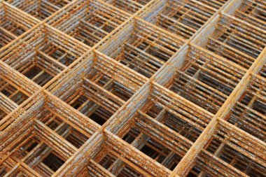 Kaynaklı tel örgü, ızgara, beton dökülmesi için takviye