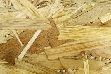 Bastırılmış Ahşap Panel OSB. Arkaplan, doku