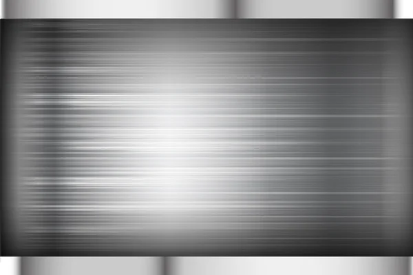 Illustration vectorielle de texture de fond noir et gris chrome foncé — Image vectorielle