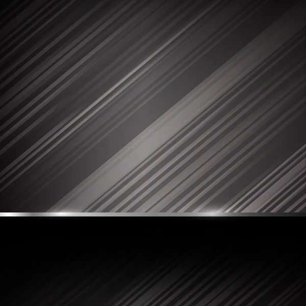 Dark chrome steel abstraktní pozadí vektorové ilustrace eps10 — Stockový vektor