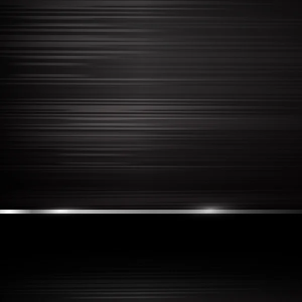 Dunkler Chromstahl abstrakt Hintergrund Vektor Illustration eps10 — Stockvektor