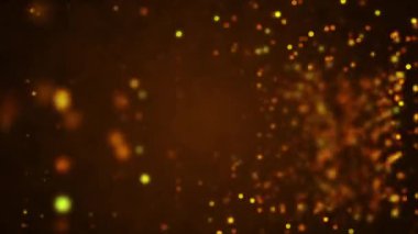 Soyut arkaplan Noel ışığı parlıyor ve parçacık koyu ve tahıl işleniyor